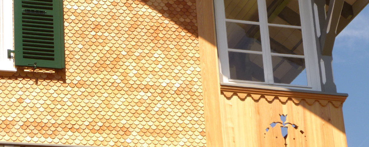 Holzfassade