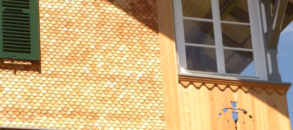 Holzfassade